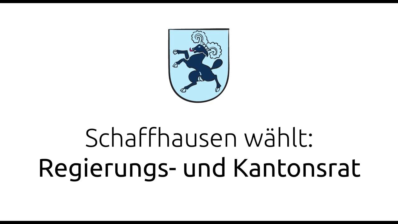 Schaffhausen wählt: Regierungs- und Kantonsrat 2024